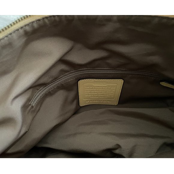 Coach Yellow Pouch Handbag - Picture 6 of 7